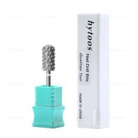 HYTOOS 5XC Pro Series brocas acrílicas para uñas 2 vías seguridad 6,6mm barril redondo broca de carburo para uñas quitar accesorios de taladro de Gel duro - details 6