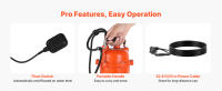 Bomba Sumergible para Aguas Residuales SucceBuy de 1500W, 22800 L/H, Bomba de Sumidero de Hierro Fundido con Interruptor de Flotador, Elevación Máxima de 18M, Apta para Agua Limpia y Sucia en Piscinas, Jardines, Estanques y Áreas Inundadas - details 2