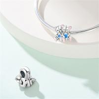 Nuevos Dijes de Plata de Ley 925 Diseño de Abrazo de Amor Zirconia Joyería de Mujer DIY Pulseras - details 75