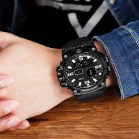 Reloj Deportivo de Lujo Premium Resistente al Sudor Luminoso Multifuncional con Pulsera de Cuero - details 15