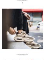 Zapatos deportivos informales con colchón de aire para hombre, zapatos de algodón con aislamiento grueso y felpa y suela aumentada - details 3