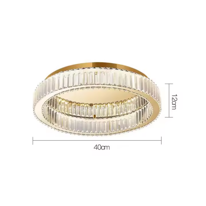 LEFAN-lámpara de techo de lujo, luz moderna de cristal, lámpara de techo para dormitorio principal, Simple, sala de estar, comedor, personalizada - 1