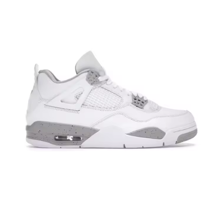 Nuevos hombres 4 4S zapatos deportivos blancos Oreo para zapatillas de deporte para hombre Fitness gimnasio deporte cuero zapatos de baloncesto casuales zapatos transpirables para correr pareja - 1