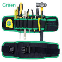 Bolsa de reparación de cinturón de electricistas multicolor, bolsillo de cintura multifuncional, carpintero impermeable, bolsa de herramientas de tela Oxford - details 4