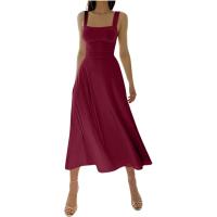 Verde Novedad para 2025 Vestido Maxi de Verano para Mujer Sin Mangas - details 9