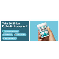 Paquete intestinal avanzado de elección del médico: 60 mil millones de probióticos de 30 quilates + enzimas digestivas de 60 quilates para la salud digestiva, intestinal y inmune - details 1