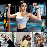 Juego de bandas de resistencia para ejercicios físicos, tubos elásticos, cuerda de tracción, banda de Yoga, equipo de entrenamiento para gimnasio en casa, 360 libras - details 13