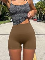Shorts de Entrenamiento de Moda FINESS para Mujeres Verano 2025 Cintura Alta Elástica Sin Costuras para Mejorar las Curvas Ideal para Ciclismo y Yoga - details 15