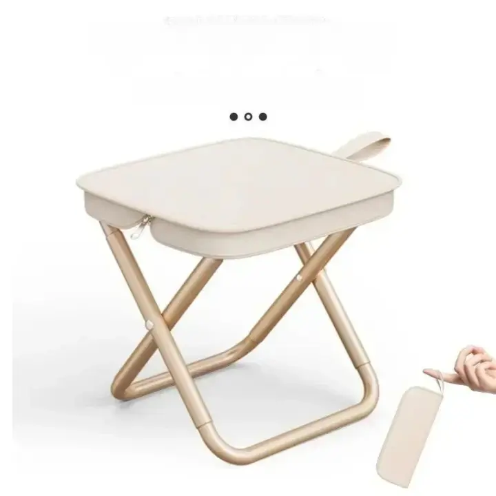 Silla al aire libre, picnic camping, taburete plegable portátil para pesca de pony, taburete multifuncional para el hogar - 1