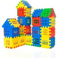 Bloques de construcción entrelazados para niños, juguetes para niños pequeños de 3 + años, juegos de construcción, 80 piezas - details 0