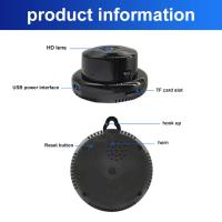 Minicámara inalámbrica 1080p HD, cámara de red Wifi para el hogar, visión nocturna, vigilancia de seguridad - details 12