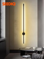 Lámpara Led de pared para el hogar, luz larga moderna para dormitorio, sala de estar, montada en superficie, Fondo de sofá, candelabro de pared, accesorio de iluminación - details 0