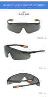 Ciclismo de seguridad UV antideslizante, mujeres y hombres pequeños, gafas protectoras para trabajo al aire libre - details 6