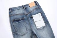 Vaqueros americanos y europeos de calle a la moda, versión auténtica de 24 años, pantalones casuales clásicos, estilo con agujeros para hombres y mujeres - details 15