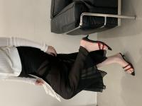 Zapatillas geniales de tacón bajo de moda de nicho para las nuevas zapatillas abiertas de tacón fino con tiras finas para mujer - details 15