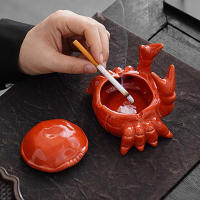 Adorno De Mesa Cerámico Rana Verde Ashtray Figura De Té Accesorio De Interiores Para El Hogar Decoración De Escritorio - details 18