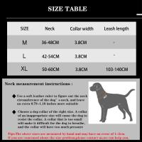 Collar Reflectante para Perros Material de Nailon Duradero Ideal para Perros Grandes - details 0