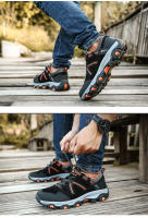 Zapatos de senderismo al aire libre para hombre, zapatillas deportivas de escalada para hombre, botas de montaña impermeables para caza táctica - details 21