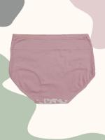 Paquete de 8 bragas elegantes para mujer, cintura baja, transpirables, elásticas y sexys con estampado geométrico. - details 1