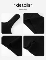 Traje de Fitness para Mujeres Ropa Deportiva de Yoga Pantalones Leggings Sujetador Deportivo Traje de Cintura Alta Shorts para Entrenamiento con Secado Rápido Material de Nylon - details 19