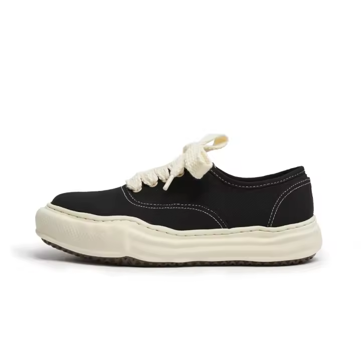 Nuevos zapatos de lona de los hombres y las mujeres zapatos de disolución de la plataforma baja-top casual zapatos de la junta zapatos blancos - 1