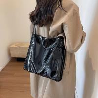 Bolso de hombro de charol para mujer, bolso de mano informal Vintage, bolso de compras de gran capacidad - details 6
