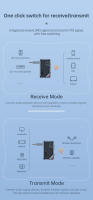 BLUEKAKA Receptor de Audio Bluetooth 5.2 Adaptador Inalámbrico para Altavoces de Coche, PC, TV - details 2