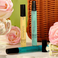 Conjunto de Perfume Dorado Portátil Fragancia Natural Duradera de 3ml Spray Corporal para Mujeres - details 22