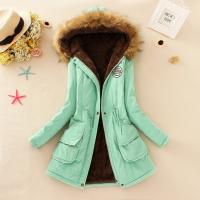 Chaqueta de algodón acolchada para mujer, abrigo informal ajustado con capucha, Parkas acolchadas, abrigo cálido, otoño e invierno, nové de 2025 - details 21