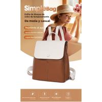 Mochila de cuero suave de gran capacidad para mujer 2025 moda tendencia bolso moda versátil mochila de viaje marea - details 21