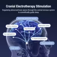 Dispositivo de electroterapia para insomnio, Clip de oreja para hipnosis, depresión, migraña, ansiedad, instrumento de sueño rápido, CES - details 2