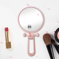 Espejo de Maquillaje Magnético Brillante Espejo de Mano Plegable Compacto para Belleza - details 2