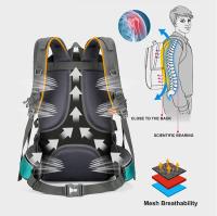 Mochila impermeable de senderismo para hombres y mujeres, mochila multifuncional para viajes de aventura al aire libre, 50 litros - details 9