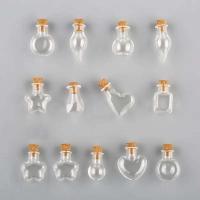 5 uds botellas de poción de naturaleza, viales de vidrio con corcho, botella de Perfume de deriva DIY para boda - details 0