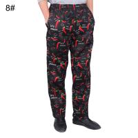 Pantalones de hombre restaurante cocina chef trabajo pantalones largos - details 16