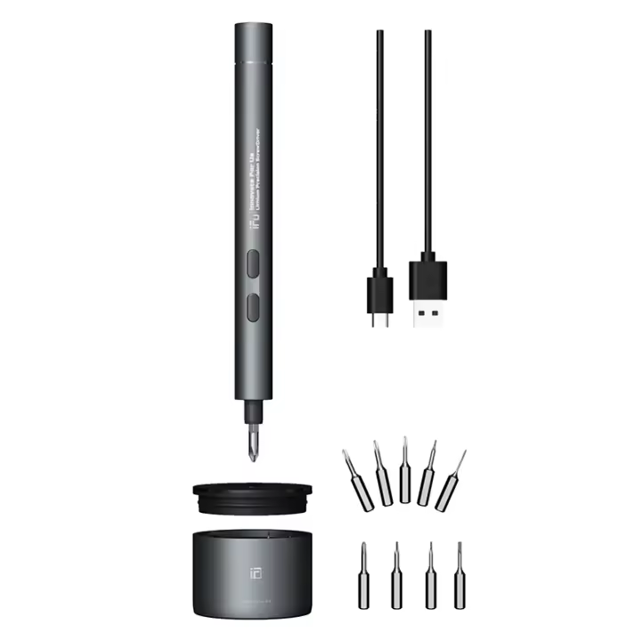 Mini Destornillador Eléctrico con Batería de Iones Li-ion de 4V Herramienta de Reparación de Cámaras de Teléfono de Laptop de Precisión de Aluminio para DIY - 1