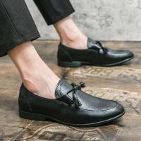 Zapatos formales de hombre planos de boda de oficina de verano 2023 de vestir transpirable de cuero Oxford de negocios de lujo - details 9