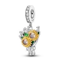 Dijes de plata de ley 925 para pulseras y collares, colgantes para pasaporte de avión, cuentas de mariposa, libélula, dijes de joyería - details 5