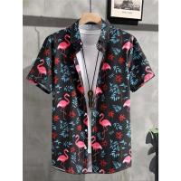 Camiseta de Verano de Playa Hawaiiana Estampado de Denim 3D para Hombres Manga Corta Transpirable - details 16