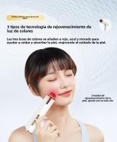 Nueva Luz Roja y Azul Microcristalina Nano-micro-agujas Instrumento de Cuidado de la Piel Facial para Piel Normal Pistola de Luz de Agua Máquina de Belleza - details 4