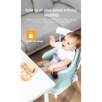 Asiento de suelo infantil 4 en 1, soporte para bebé a partir de los 6 meses, asiento de piso con bandeja/base adicional con ruedas/reposacabezas/cinturón de seguridad/cuerda para tirar, color - details 1