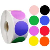 Etiquetas Adhesivas Chroma Código de Punto Rojo, Amarillo, Azul, Rosa, Negro - details 15