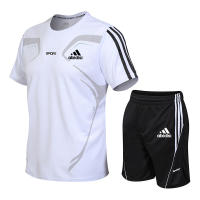 Conjunto Casual de Verano para Hombres Top de Manga Corta Material de Algodón Certificado CE - details 4