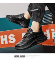 Zapatos Deportivos para Hombres Tamaño Grande, Estilo Coreano, Base de Placa Gruesa, Moda de Papá, Popular - details 13