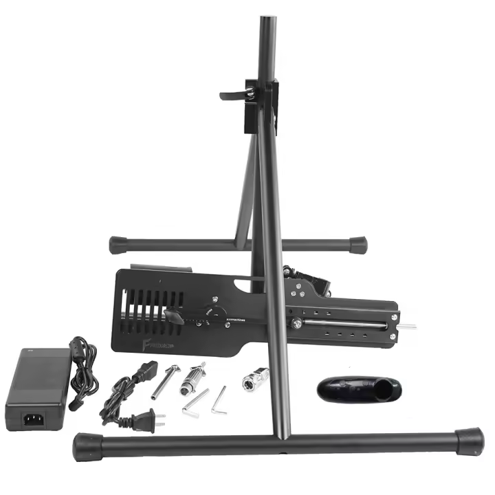 FREDORCH-máquina sexual Premium con consolador, máquina de amor con tubo de extensión, potente, rotación de 360 - 1