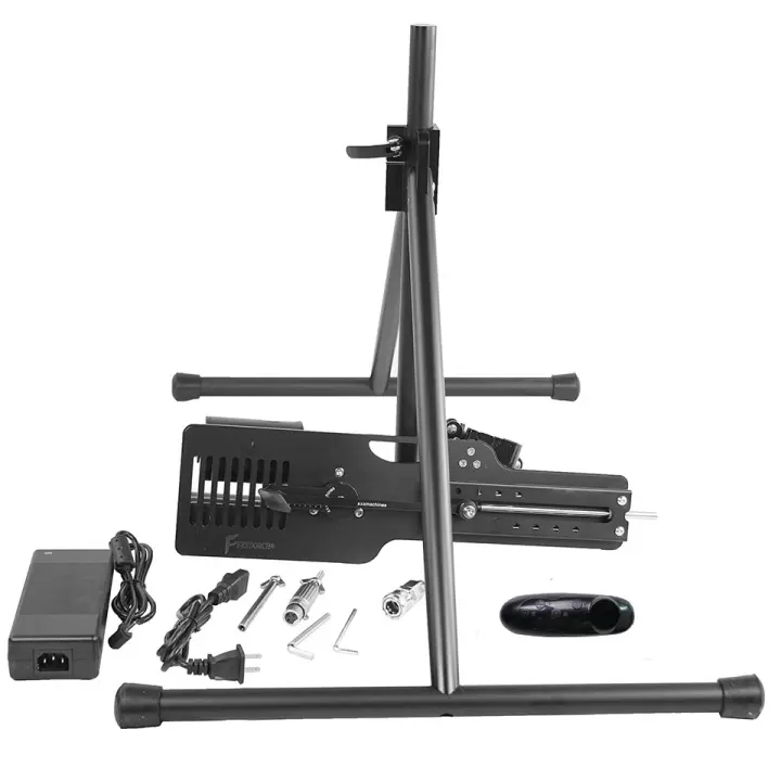 FREDORCH-máquina sexual Premium con consolador, máquina de amor con tubo de extensión, potente, rotación de 360 - 1