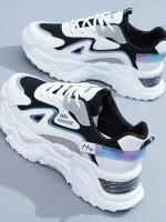 Zapatillas Deportivas para Mujer 2025 Zapatos Planos con Plataforma Zapatos Informales Verdes - details 9