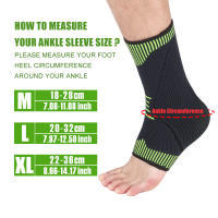 Tobillera deportiva para fascitis Plantar, Protector de tobillo para el dolor de talón, 1 par - details 2