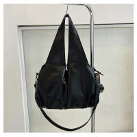 Bolso de gran capacidad de las mujeres de la primavera nueva moda simple retro bolso de mano nicho bolso de hombro - details 36