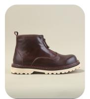 Botas de hombre de alta gama de cuero, botines Chelsea, zapatos altos de piel de vaca de capa superior - details 4